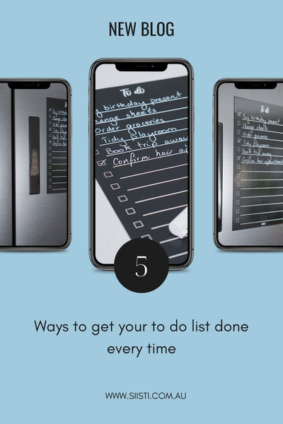 Do these 4 things to get the TO DO list done EVERY DAY