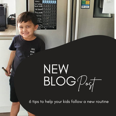 6 tips to help your kids follow a new routine