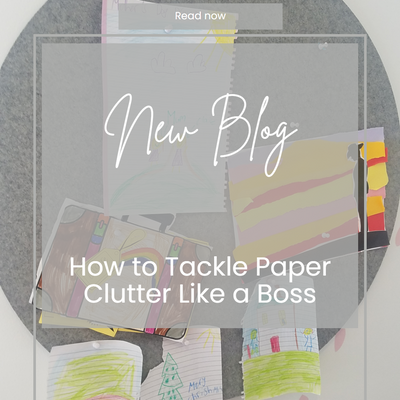 How to Tackle Your Paper Clutter Like a Boss