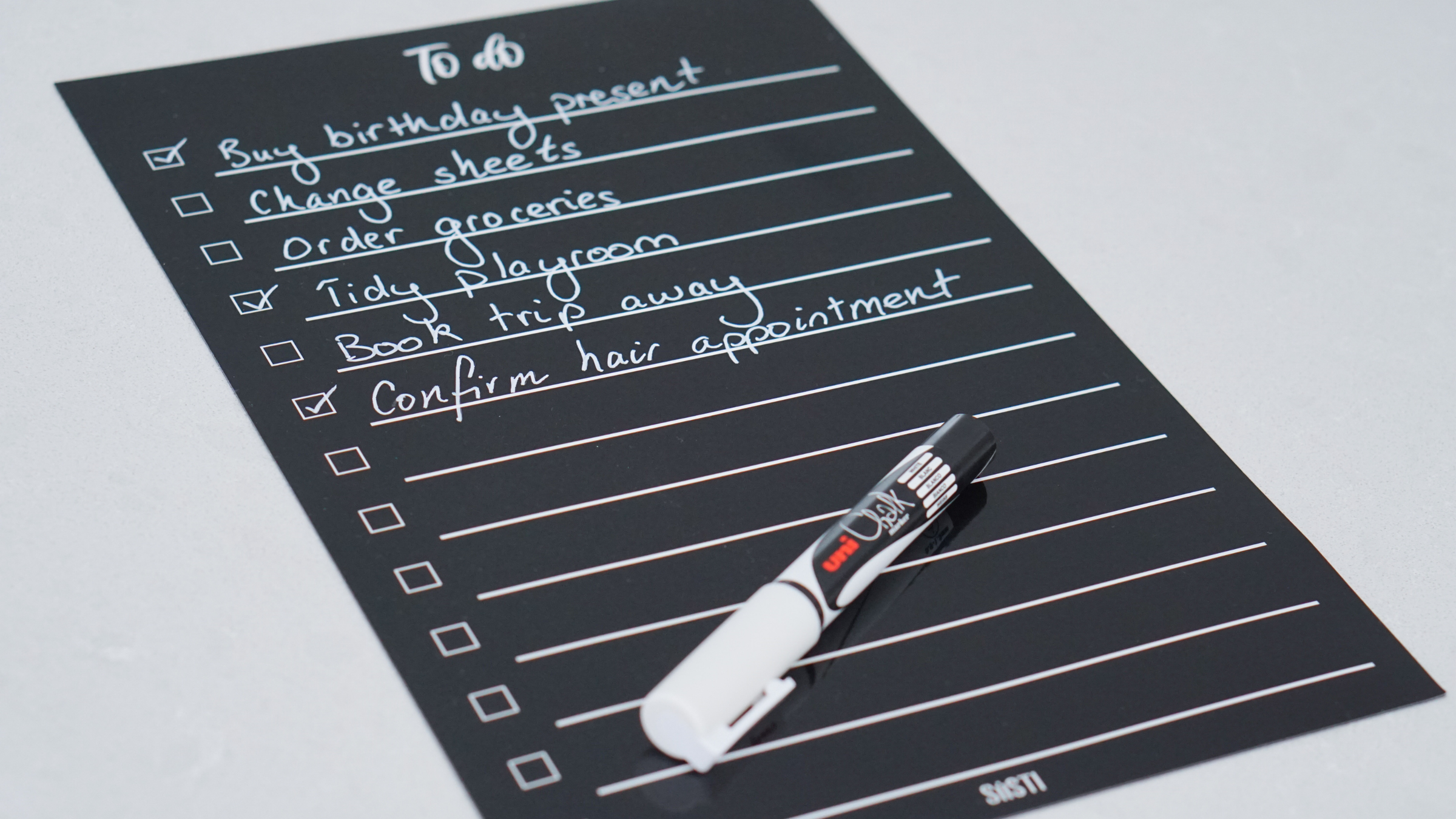 Siisti Magnetic To Do List Notepad