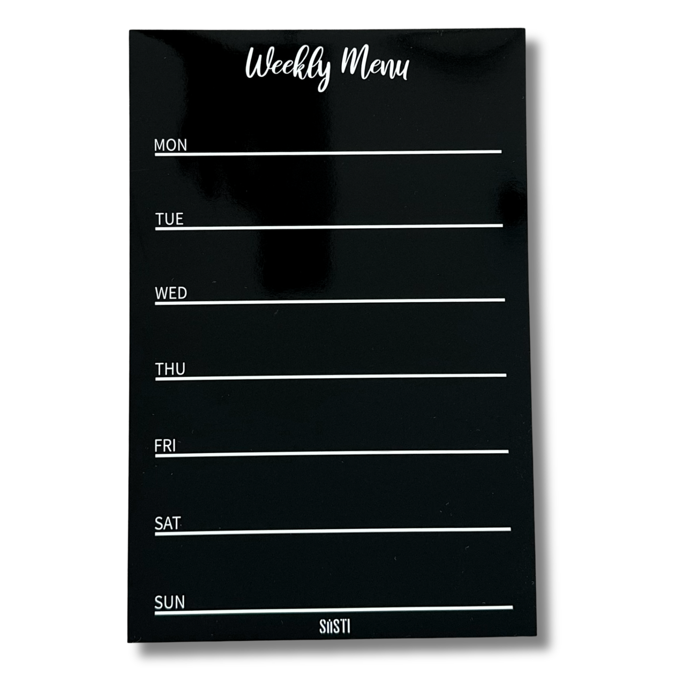 Magnetic | Weekly Menu Planner | No Notes