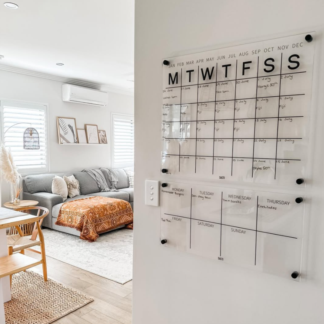 Acrylic | Monthly | Wall Planner