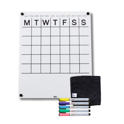 Bundle - Under $130 | Acrylic Monthly Planner with Notes Bundle