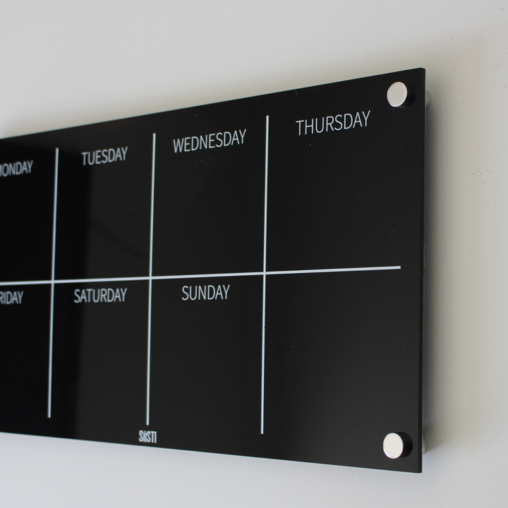 Acrylic | Weekly Wall Planner | Landscape