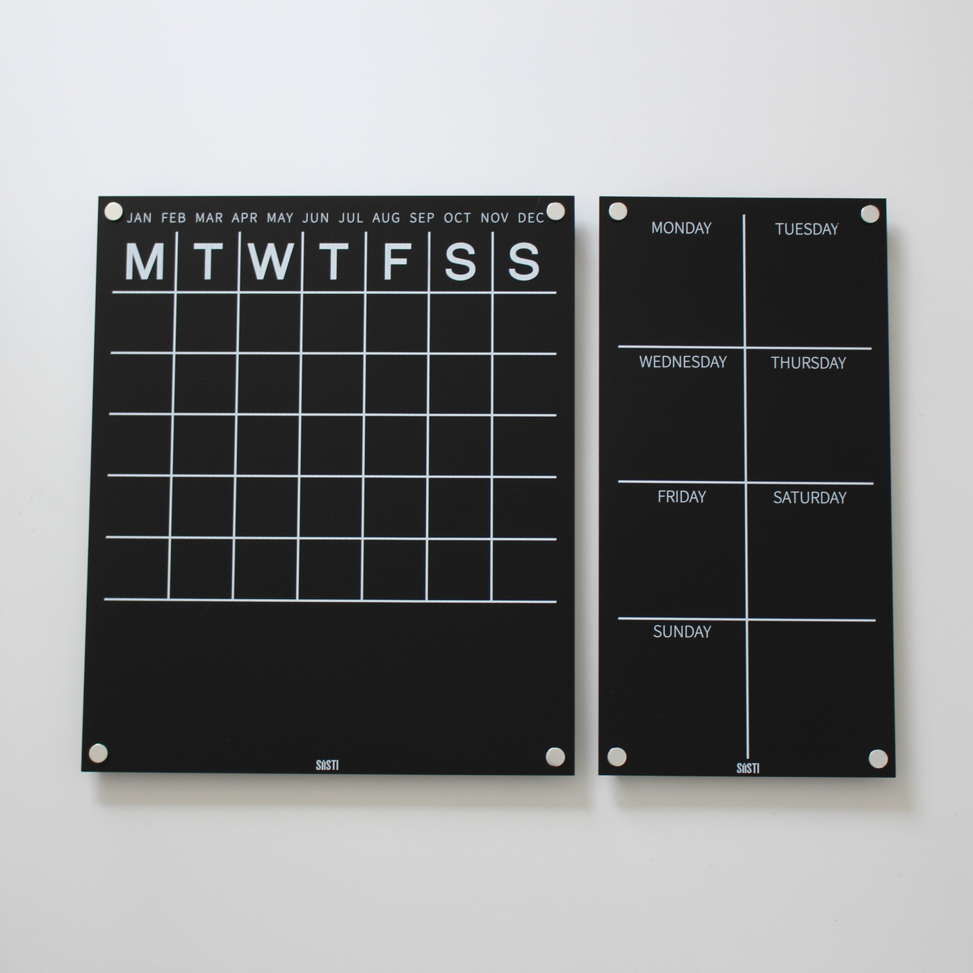 Acrylic | Weekly Wall Planner | Portrait