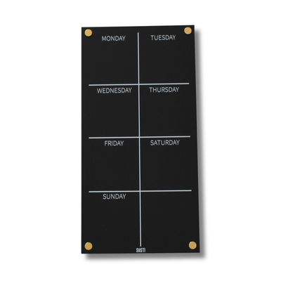 Acrylic | Weekly Wall Planner | Portrait