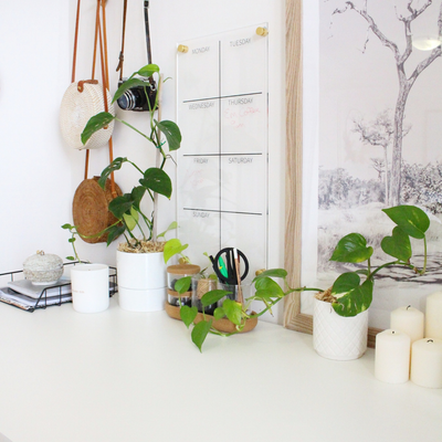 Acrylic | Weekly Wall Planner | Portrait