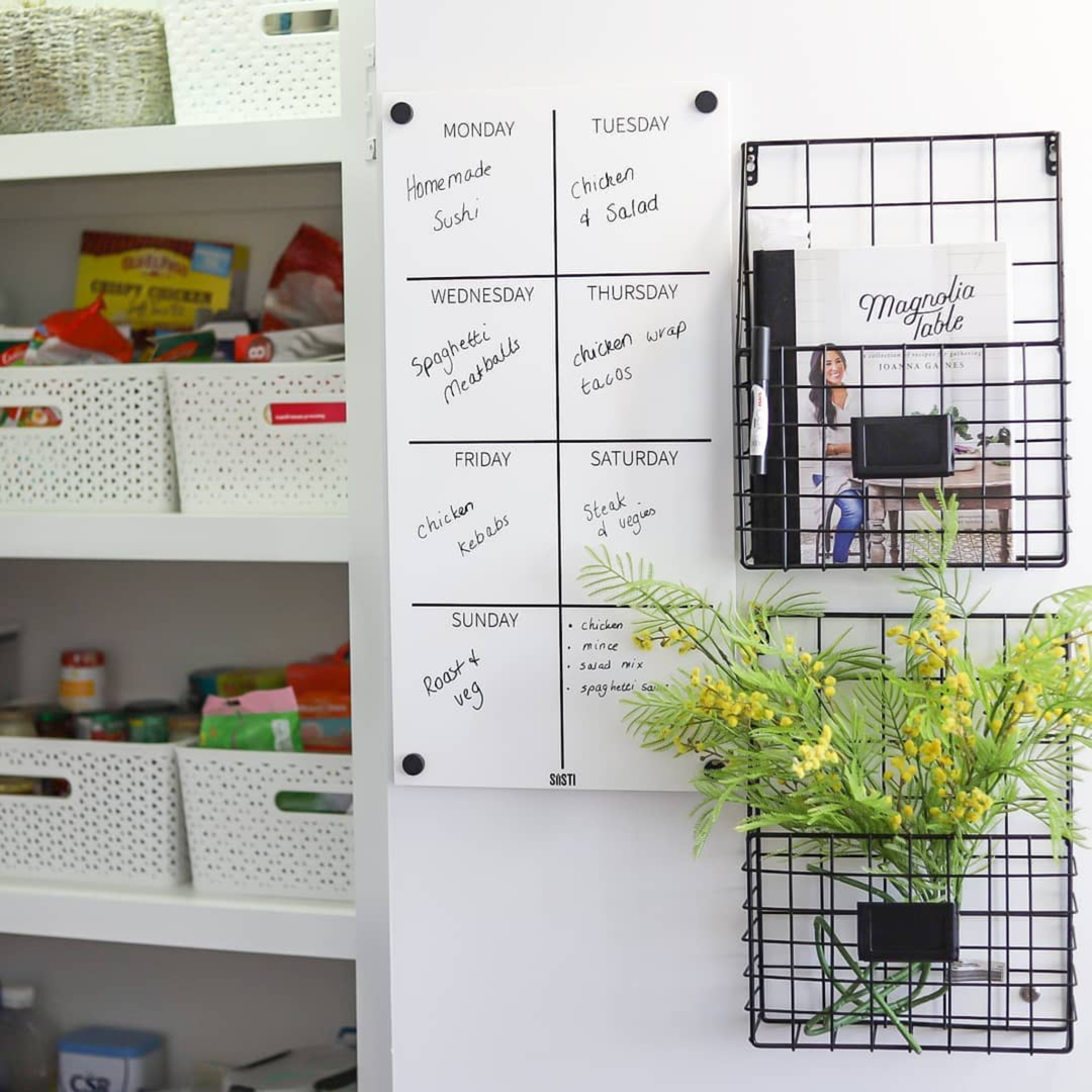 Acrylic | Weekly Wall Planner | Portrait