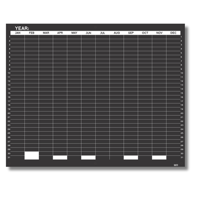 Acrylic | Yearly Planner | Landscape