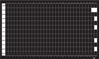 Perpetual Yearly Planner - Top Down