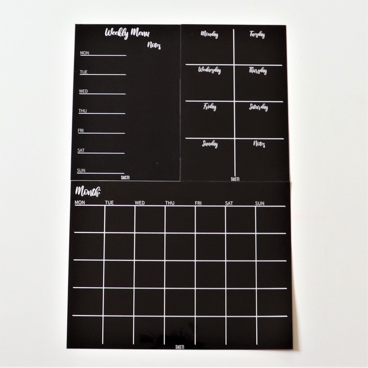 Siisti Magnetic Fridge Planner - Monthly Planner