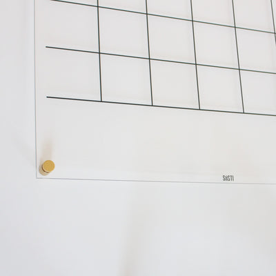 personalised wall calendar with note space