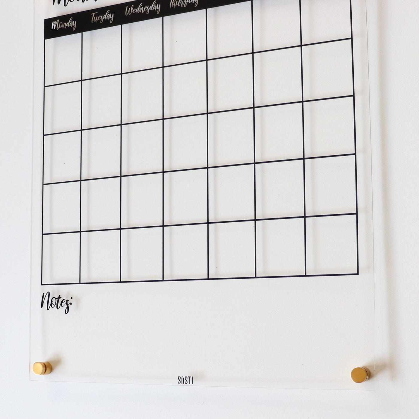 Perpetual Wall Calendar - SIGNATURE