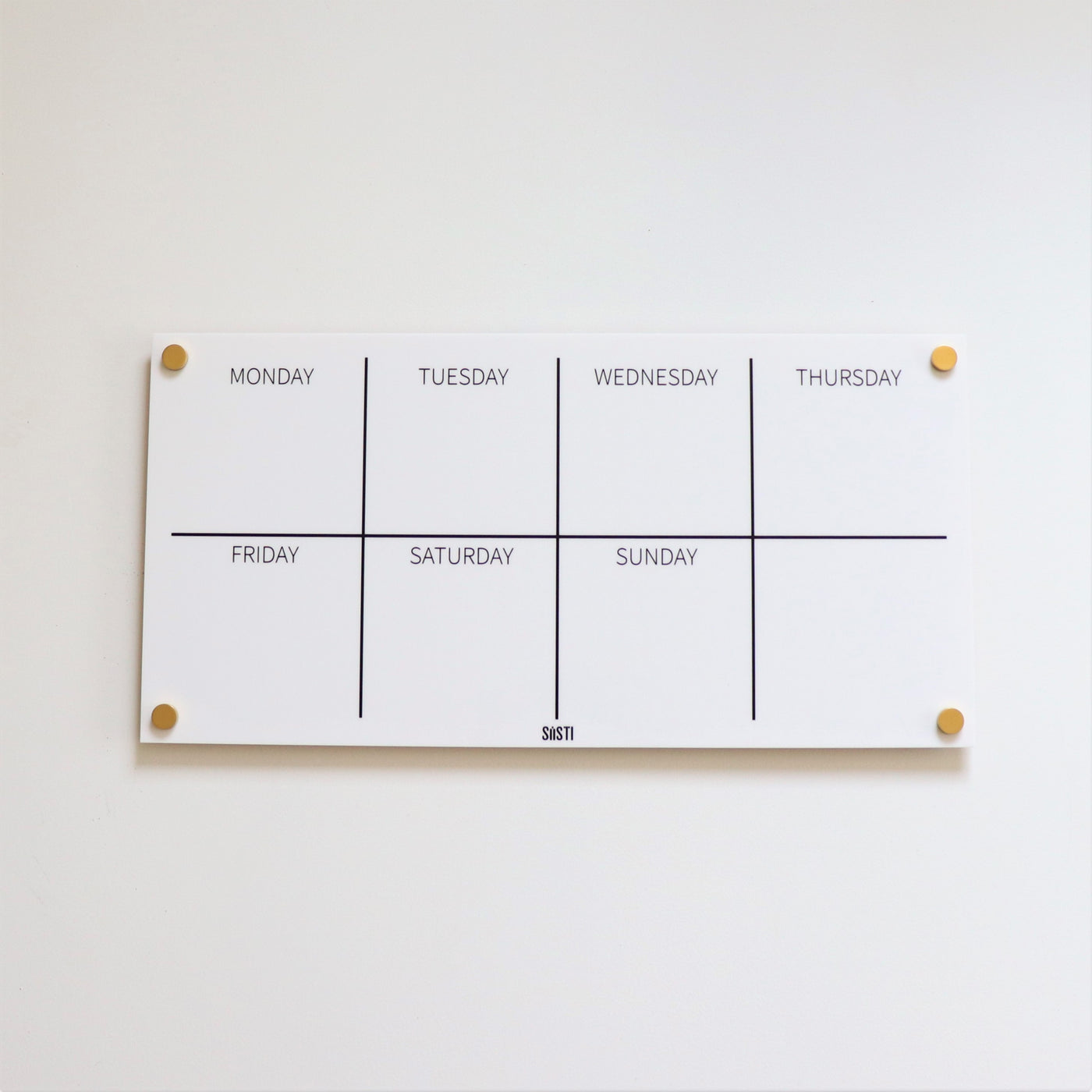 Siisti Acrylic Wall Planner