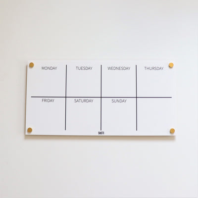 Siisti Acrylic Wall Planner