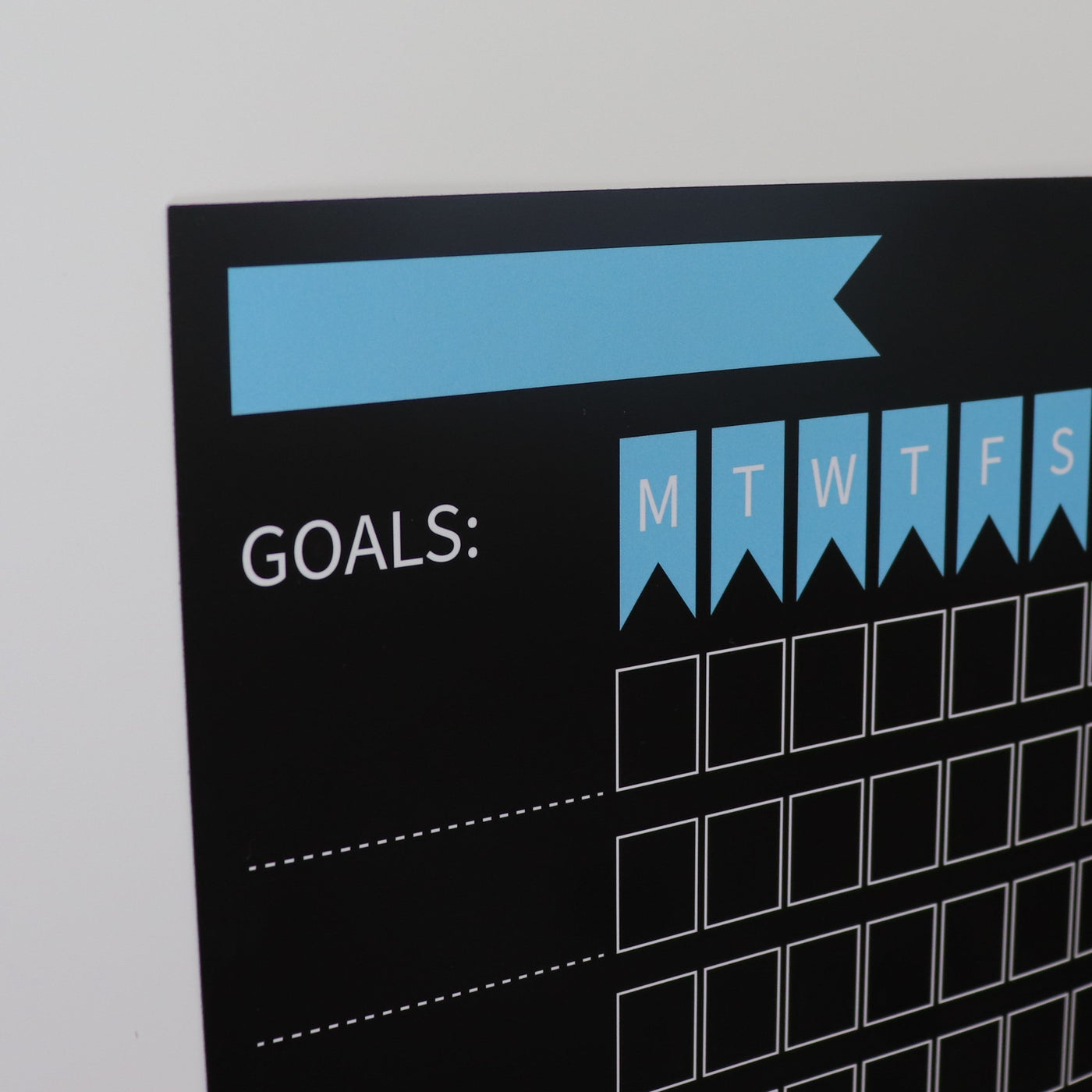 Siisti Magnetic Fridge Planner - Goal Chart